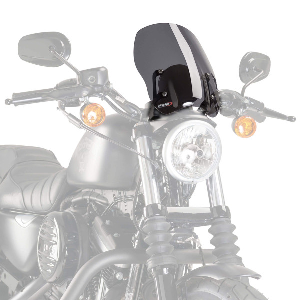 Puig Puig touring screen | dark smoke | harley davidson sportster 1200 custom 2004>current